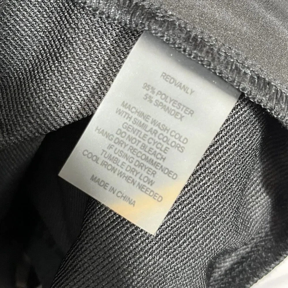 Redvanly Dewitt Jacket Full Zip Hooded Golf Water Resistant Wind Black Mens XL